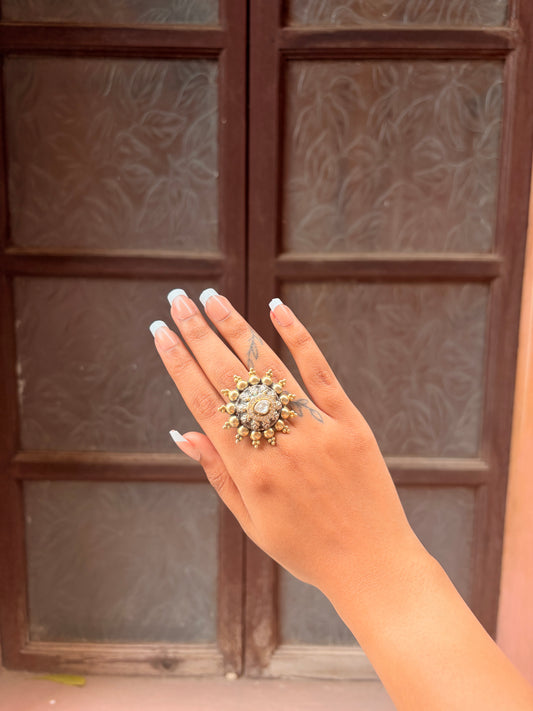 Surya Kundan Ring