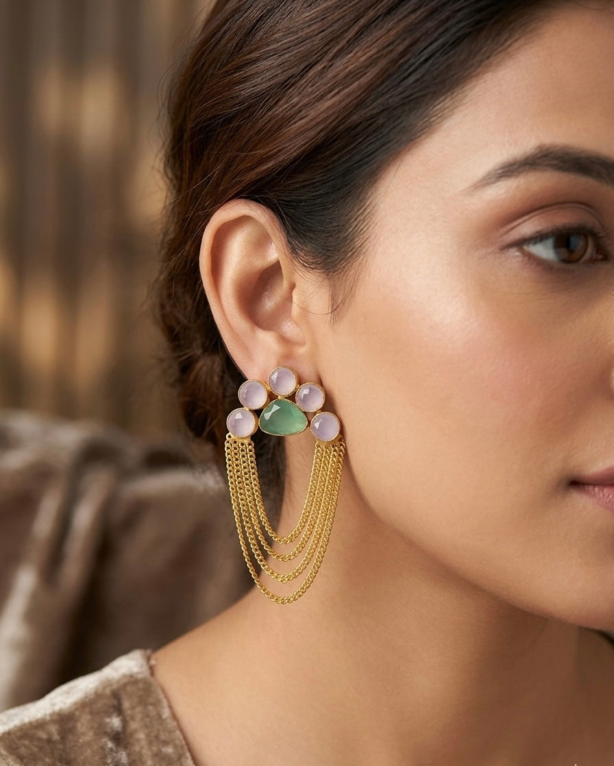 Noor Tassel Earrings