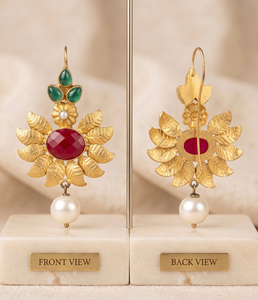 Gulnaar Pearl Danglers