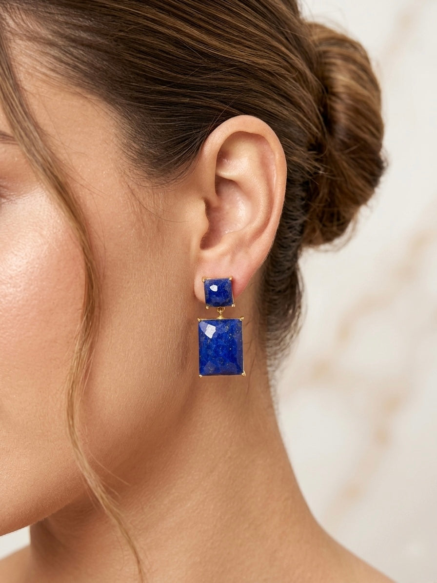 Luxury Lapis Earrings