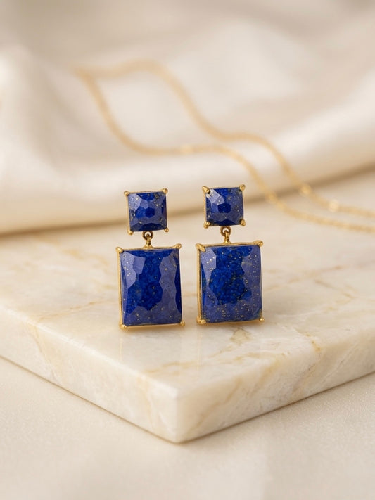 Luxury Lapis Earrings