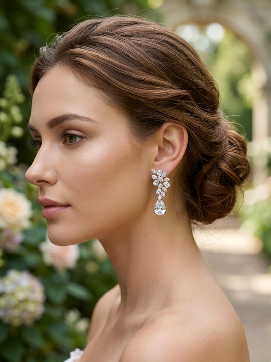 Ivory Bloom Earrings