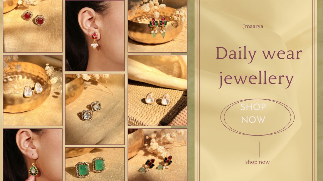 Best Jewellery for Daily Wear (Lightweight & Stylish) – by Jmaarya
