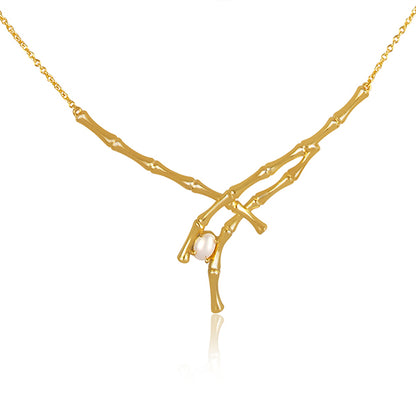 The gorgeous charmer pearl necklace