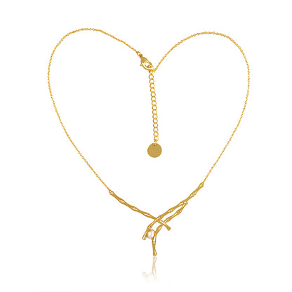 The gorgeous charmer pearl necklace
