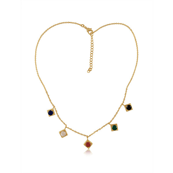 the royal affair statement coloured necklace