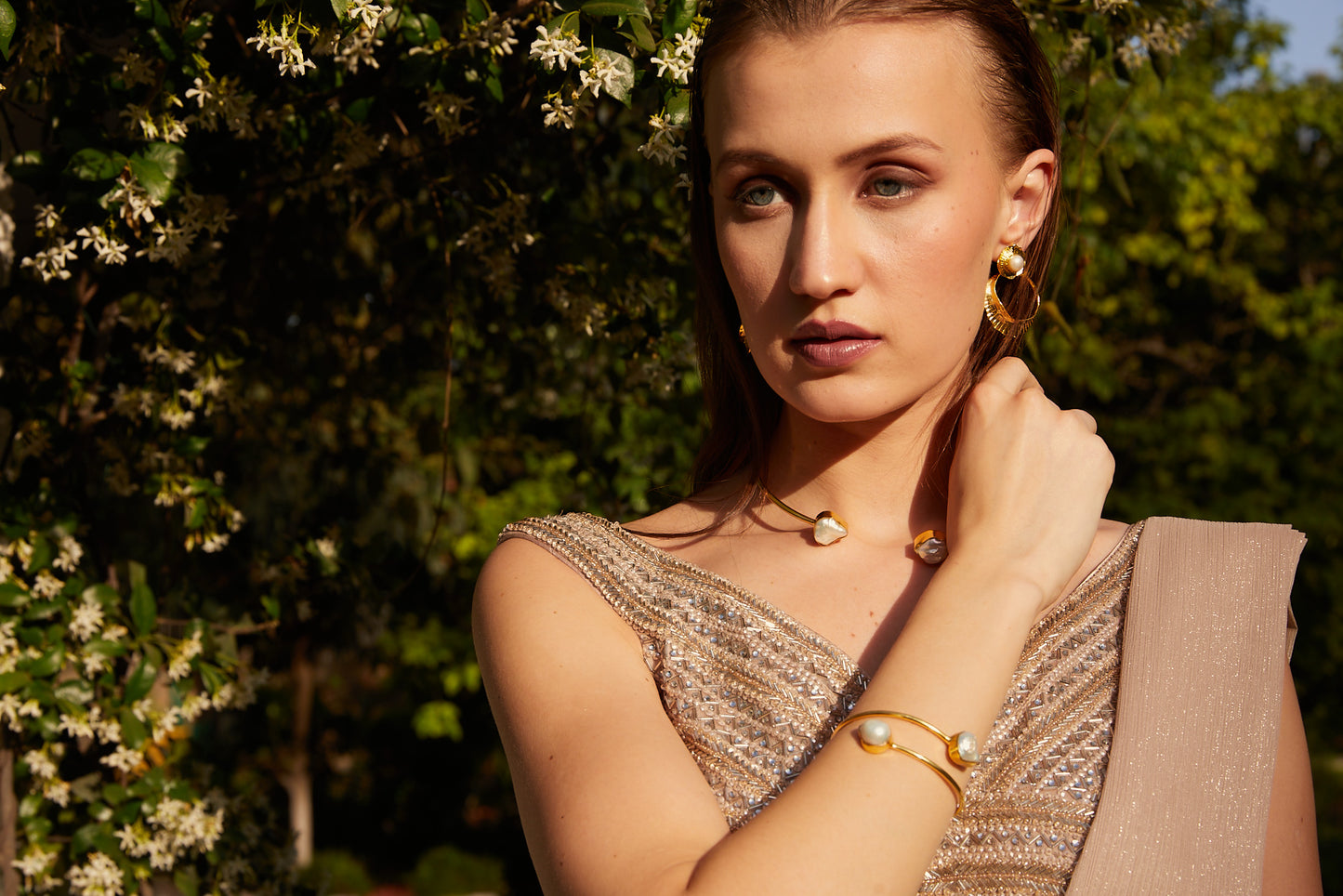 the graceful precious pearl bracelet