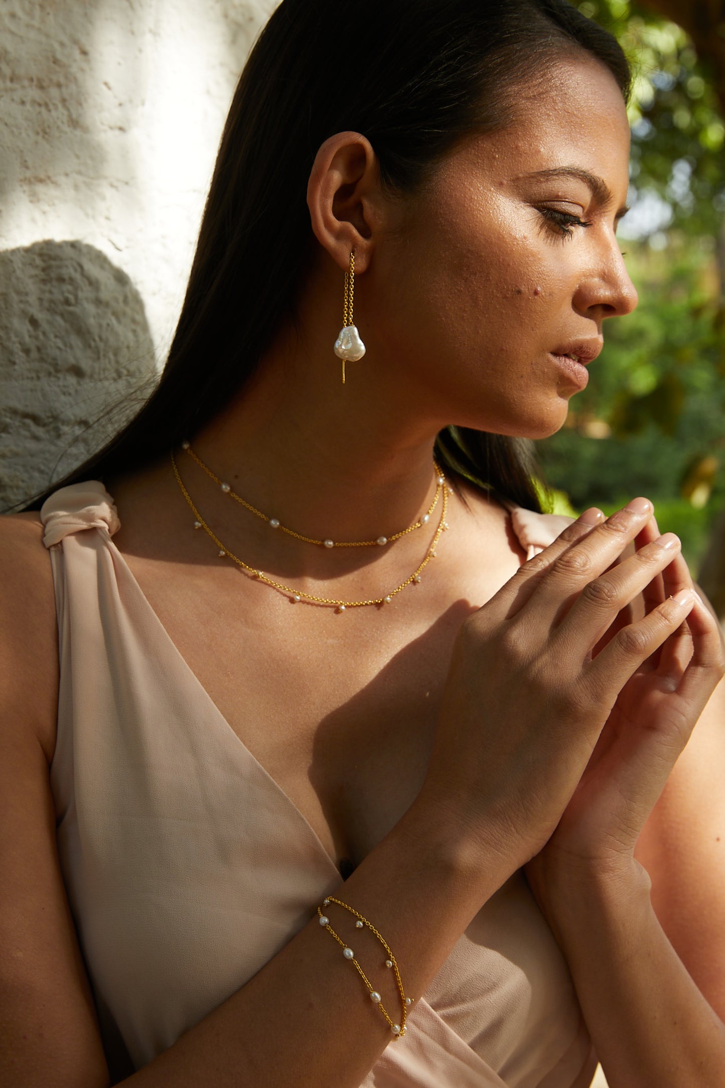 the classy desire pearl necklace