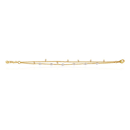 the classy desire perfect pearl chain bracelet