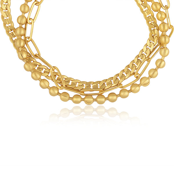 the chain of command golden bracelet