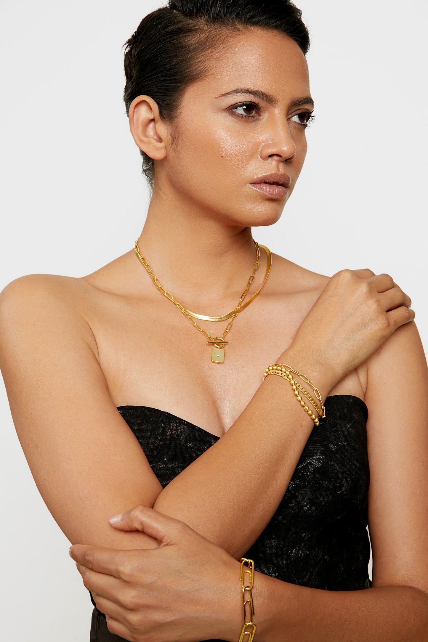 the chain of command golden bracelet