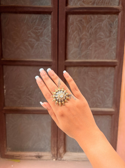 Surya Kundan Ring