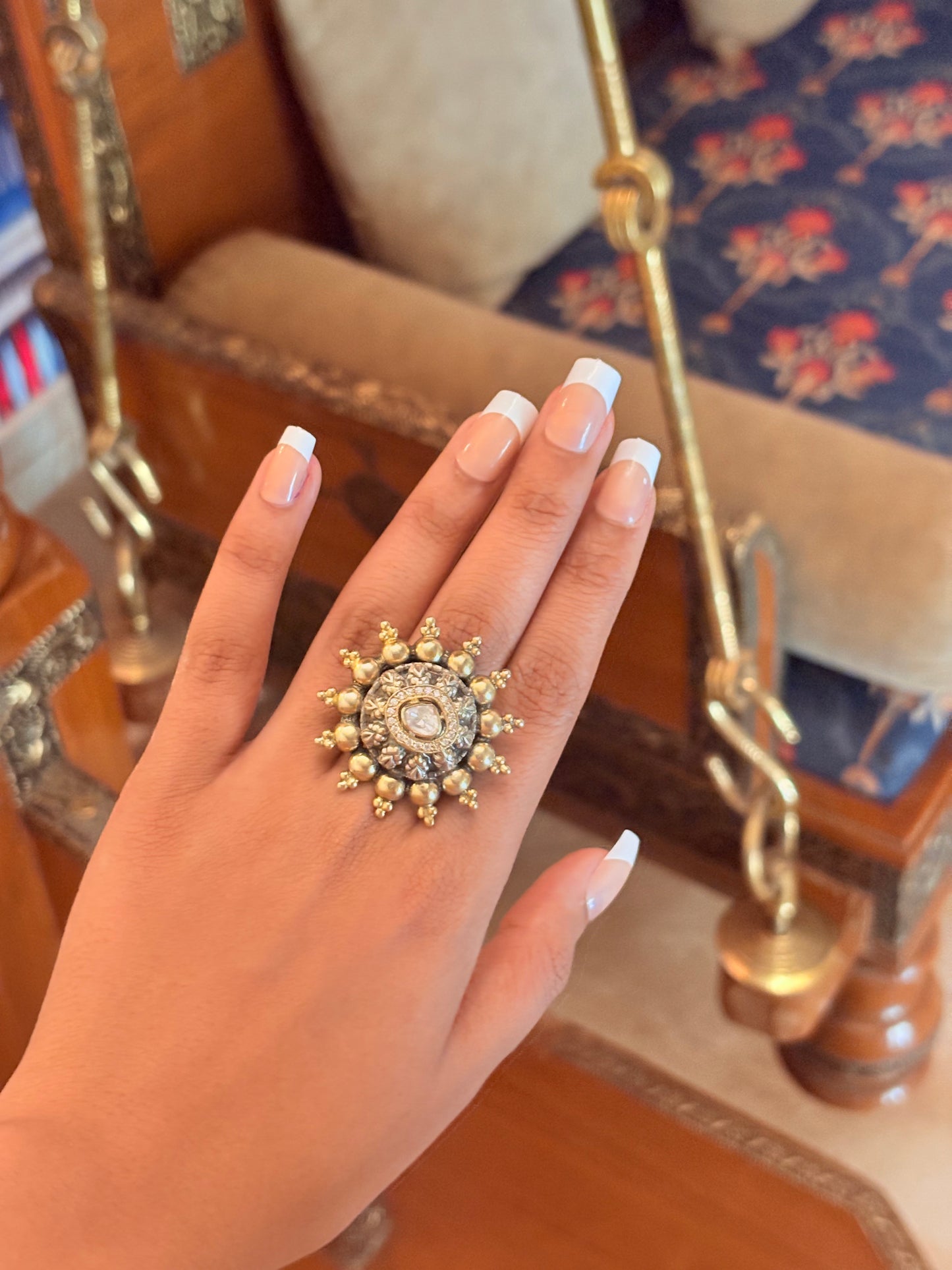 Surya Kundan Ring