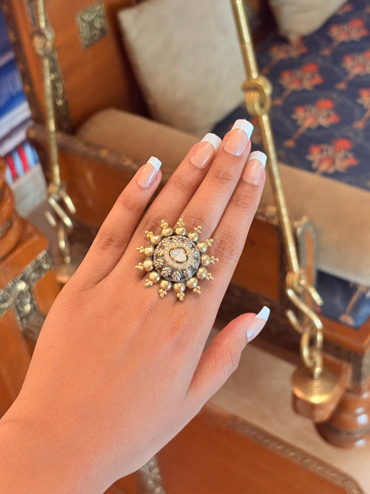 Surya Kundan Ring