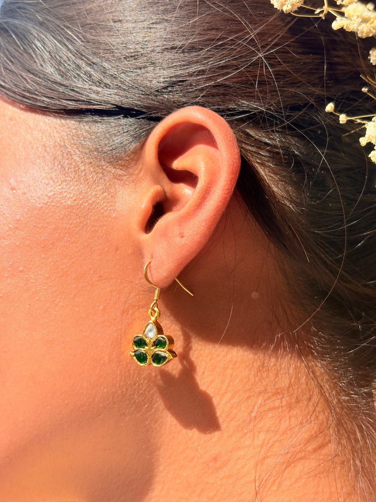 Panna Glow Drop Earrings