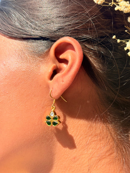 Panna Glow Drop Earrings