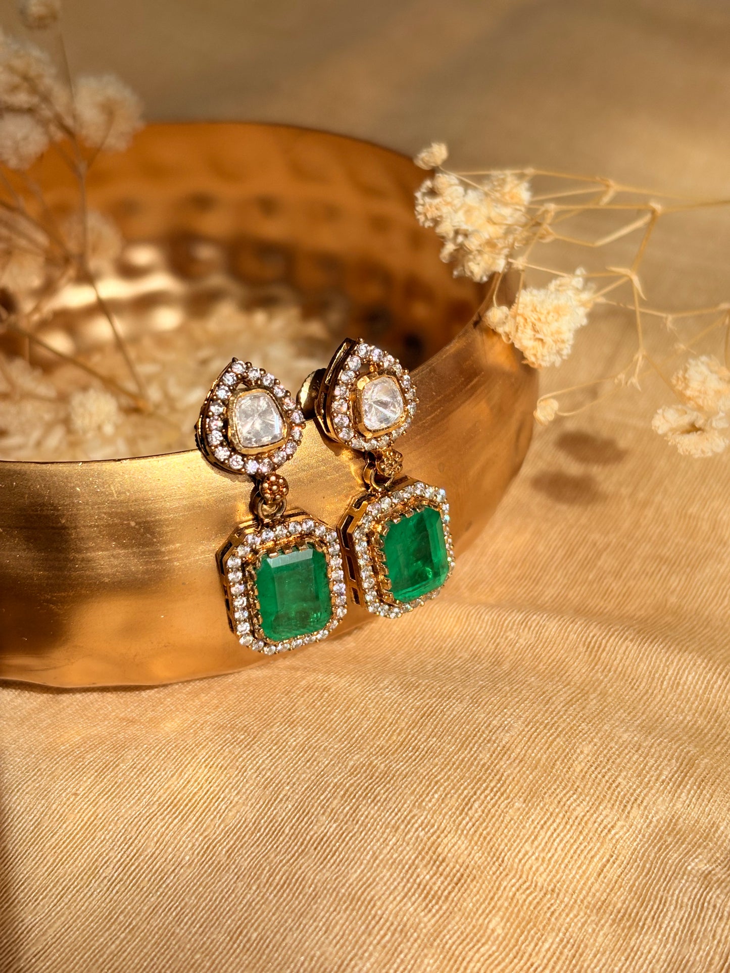 Royal Victorian Panna cz Earrings