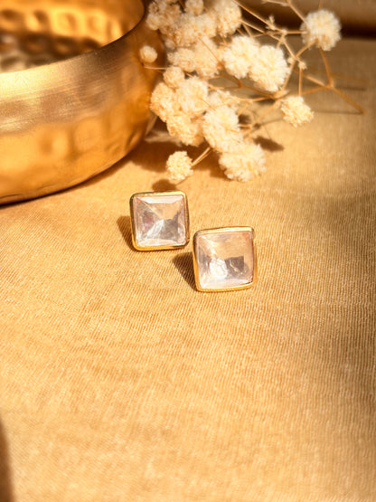 Maharani Sheesh Kundan Studs