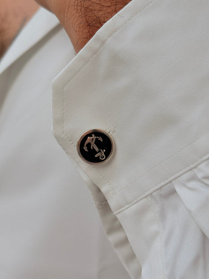 Anchor style cufflink