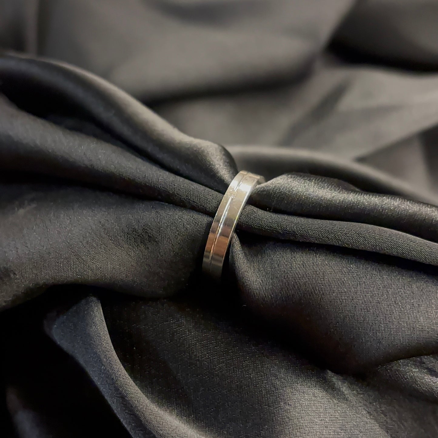 Simply said silver ring