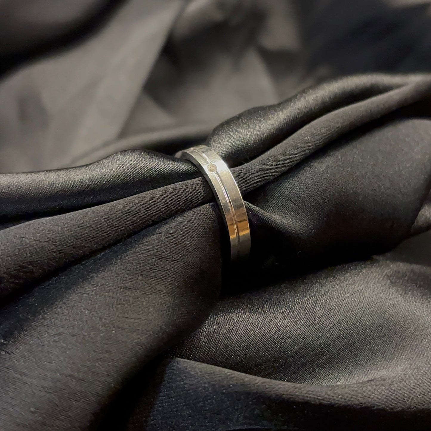 Simply said silver ring
