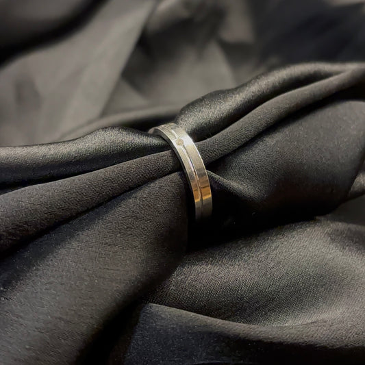 Simply said silver ring
