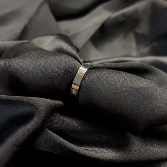 Minimalist elegence Silver Ring