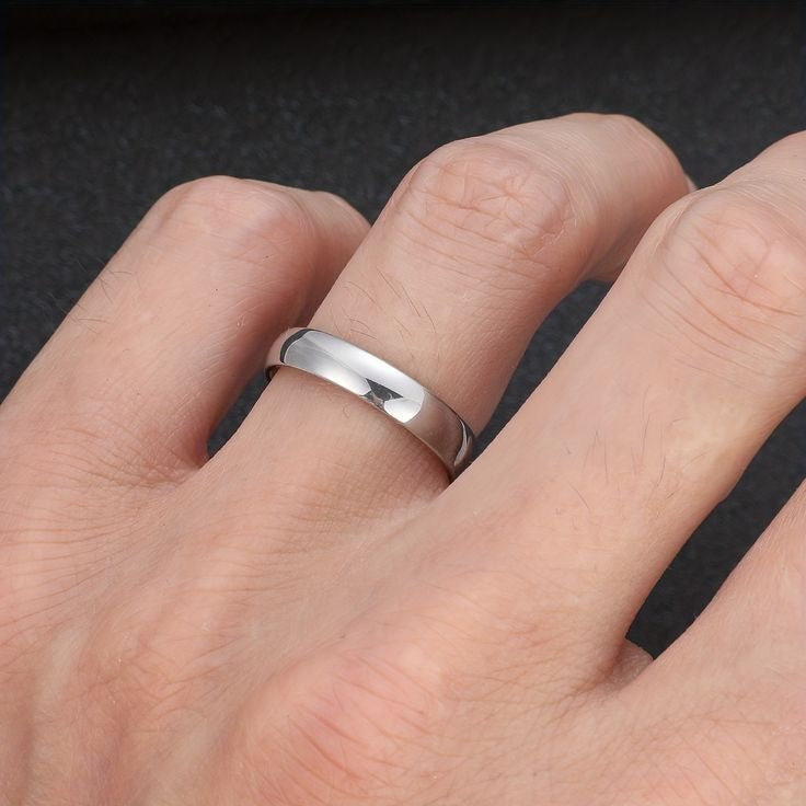 Timeless love silver ring