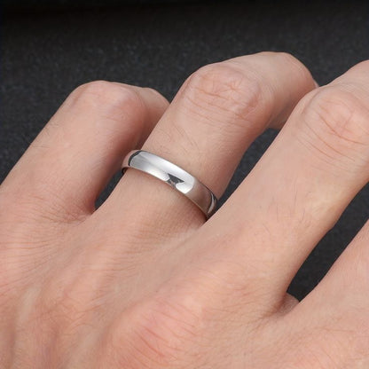 Timeless love silver ring