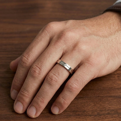 Simply said silver ring