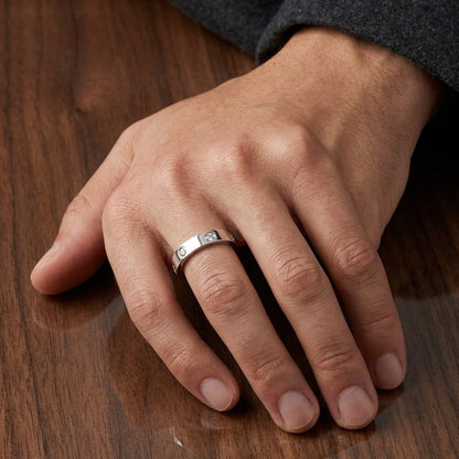 Minimalist elegence Silver Ring