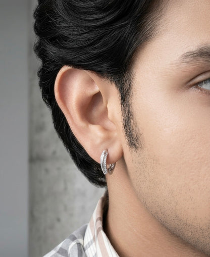 Crystal Curve Hoops