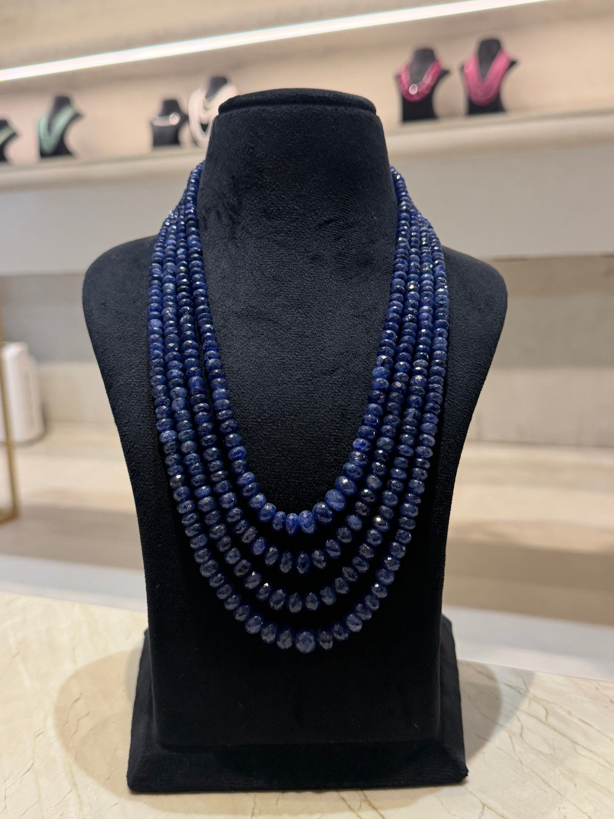 Sapphire Royale Four-Strand Necklace