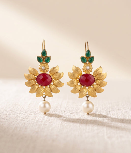 Gulnaar Pearl Danglers