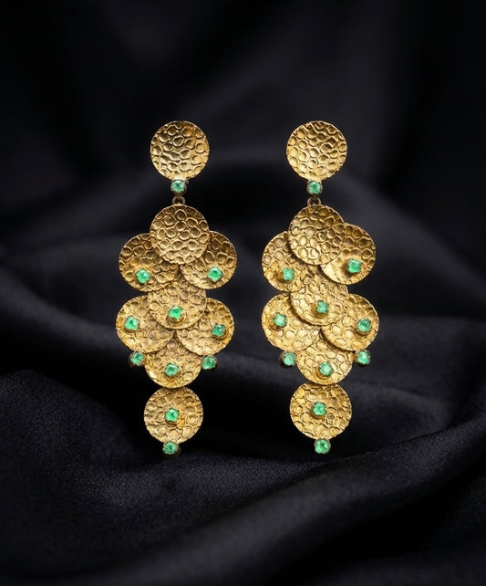 Emerald Green Royal Coin Drops