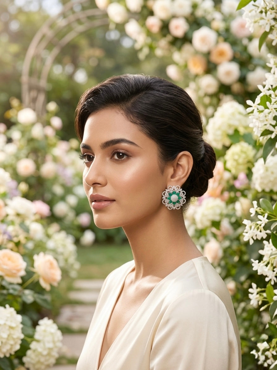 Aura Flora Earrings