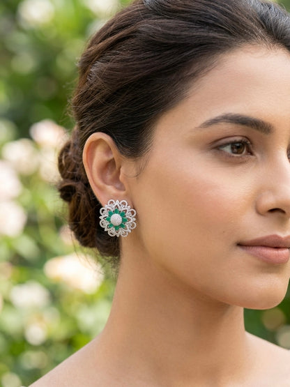 Aura Flora Earrings