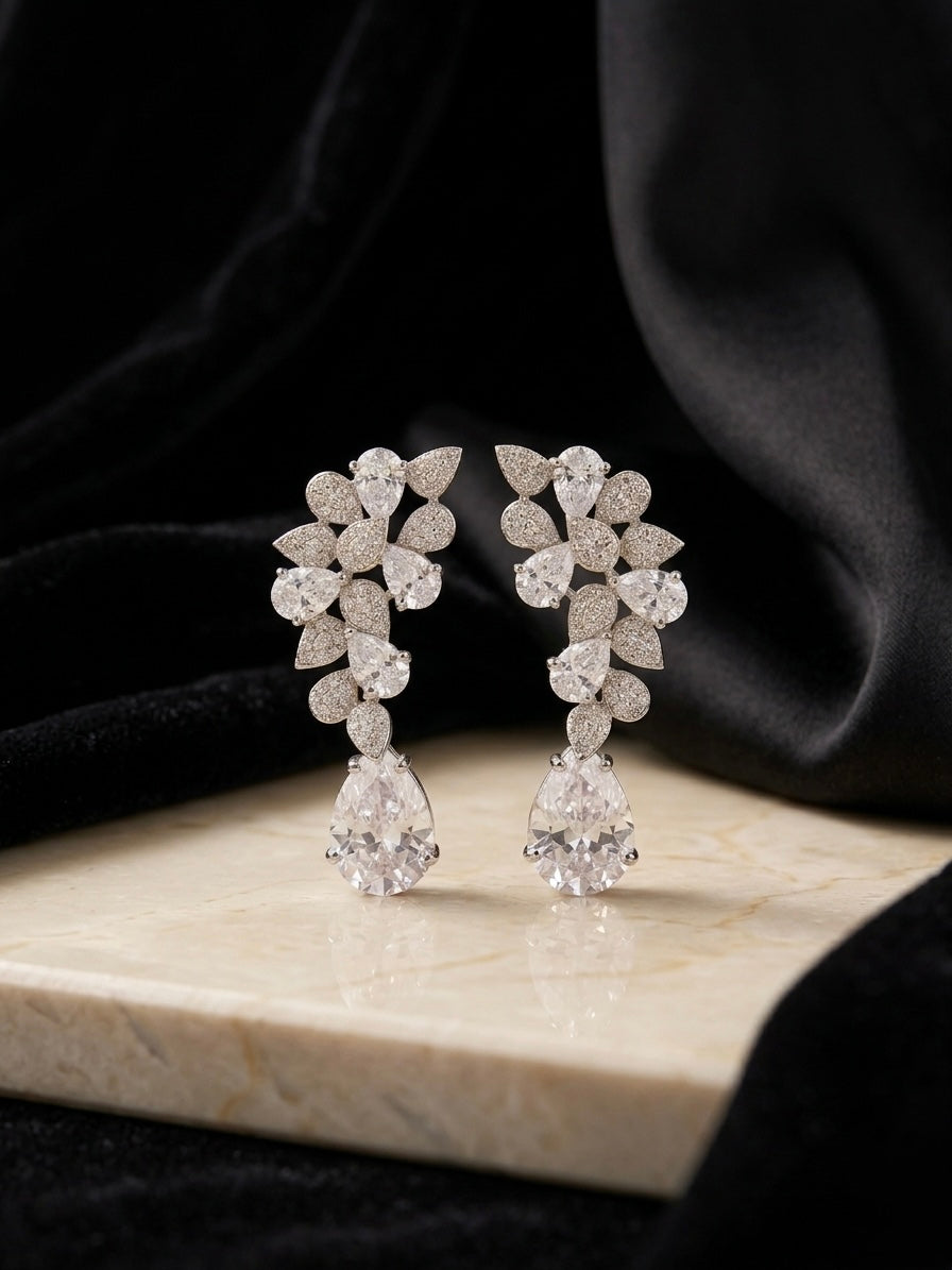 Ivory Bloom Earrings