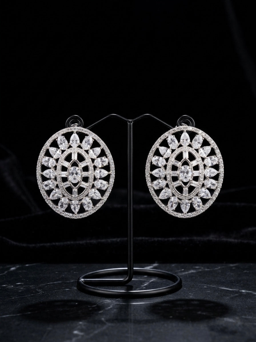 The Radiance Oval studs