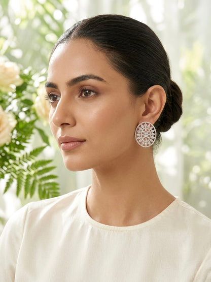 The Radiance Oval studs