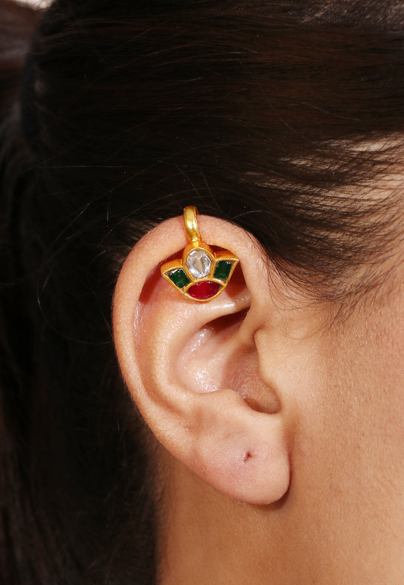 Gulnaar Kundan Ear Cuff