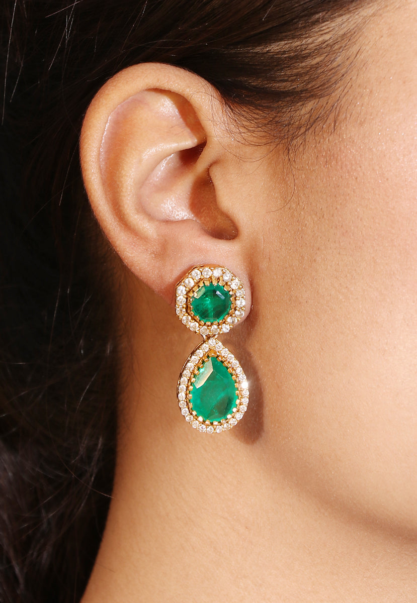 Royal Victorian Panna Earrings