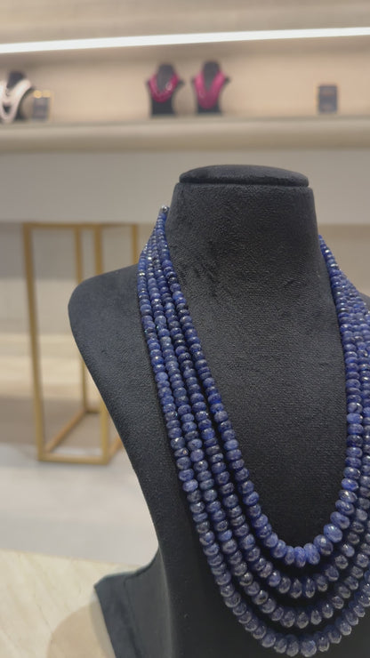 Sapphire Royale Four-Strand Necklace
